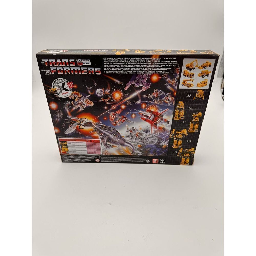 HASBRO TRANSFORMERS G1 TARGET TONKANTOR DEVASTOR ROBOT MASTERPIECE - Picture 2 of 3